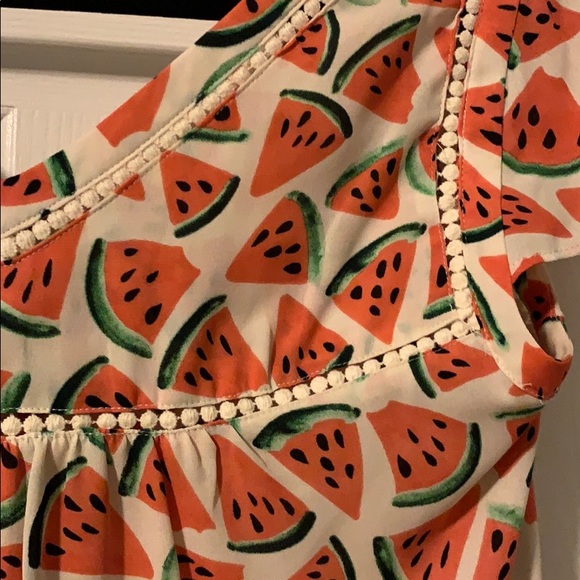 Anthropologie Maeve Watermelon Top - Picture 13 of 15